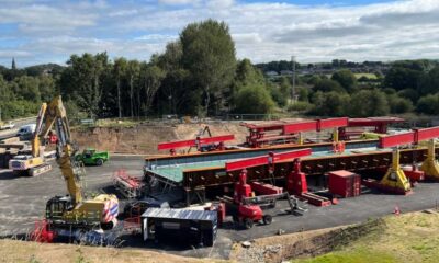 M62 Motorway Bridge Construction