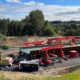 M62 Motorway Bridge Construction