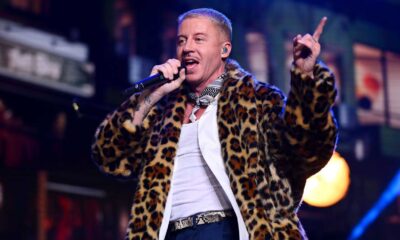 Macklemore Performing On Stage