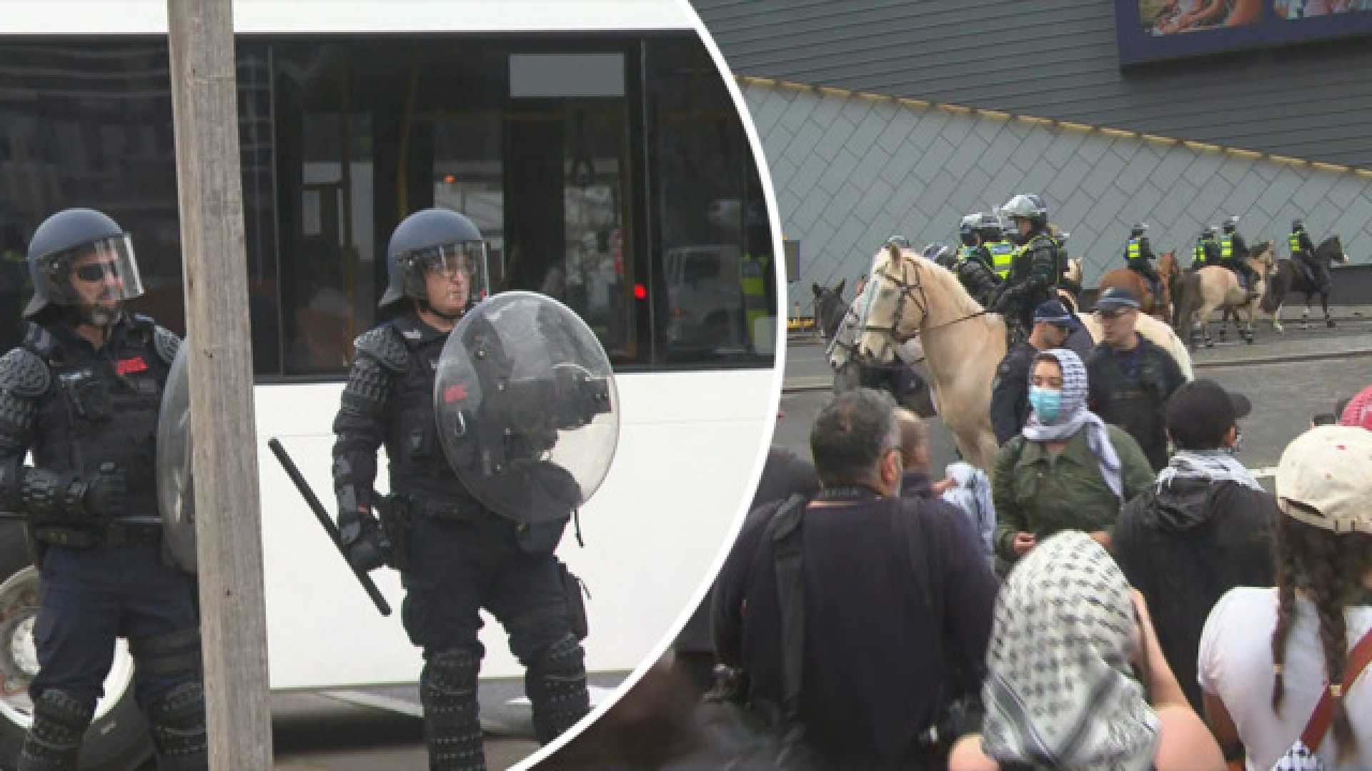 Melbourne Defence Expo Protest