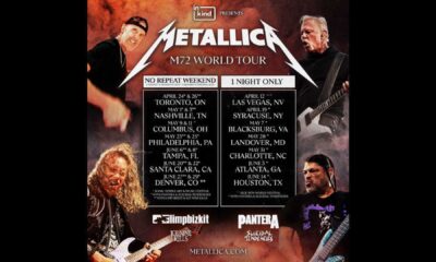 Metallica M72 World Tour 2025