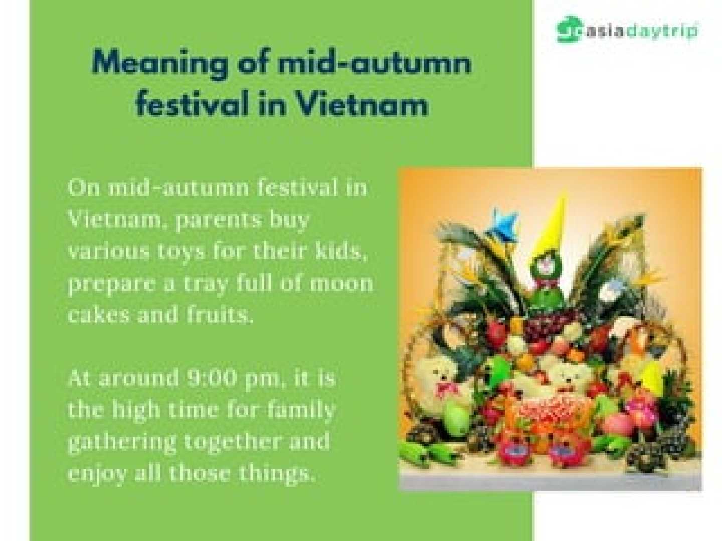 Mid Autumn Festival Vietnam Fruit Market