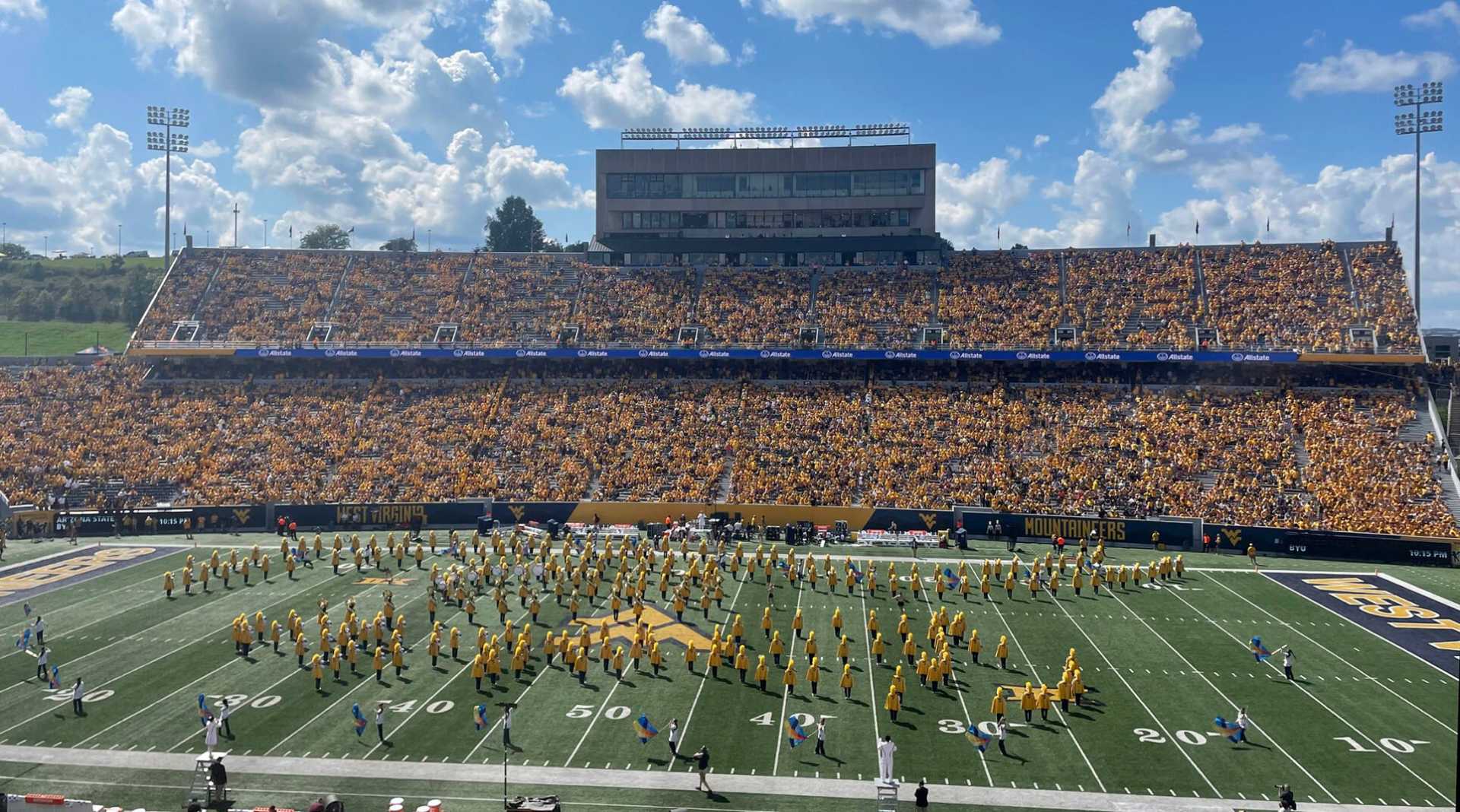 Milan Puskar Stadium Football Game