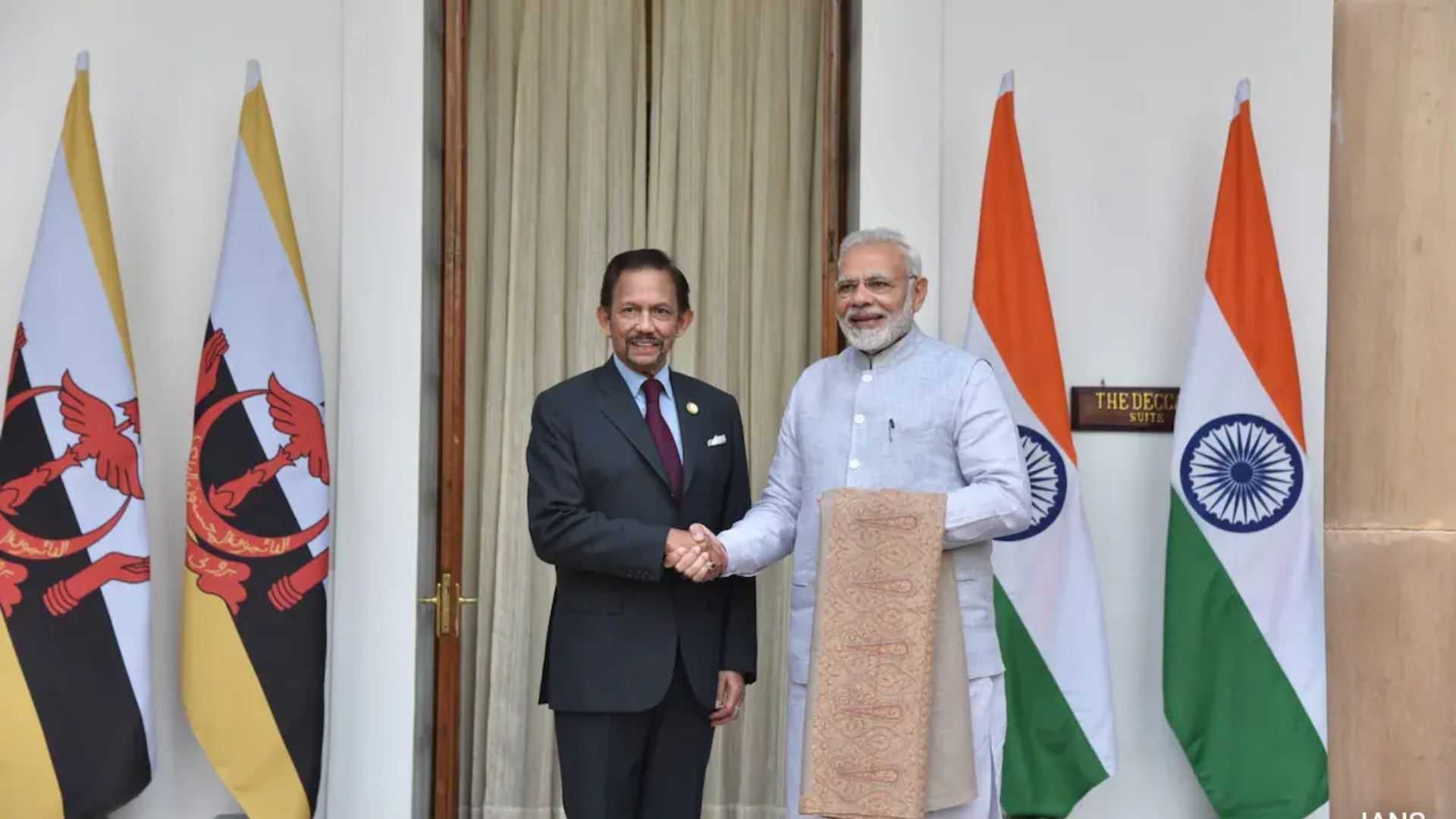 Narendra Modi Visiting Brunei