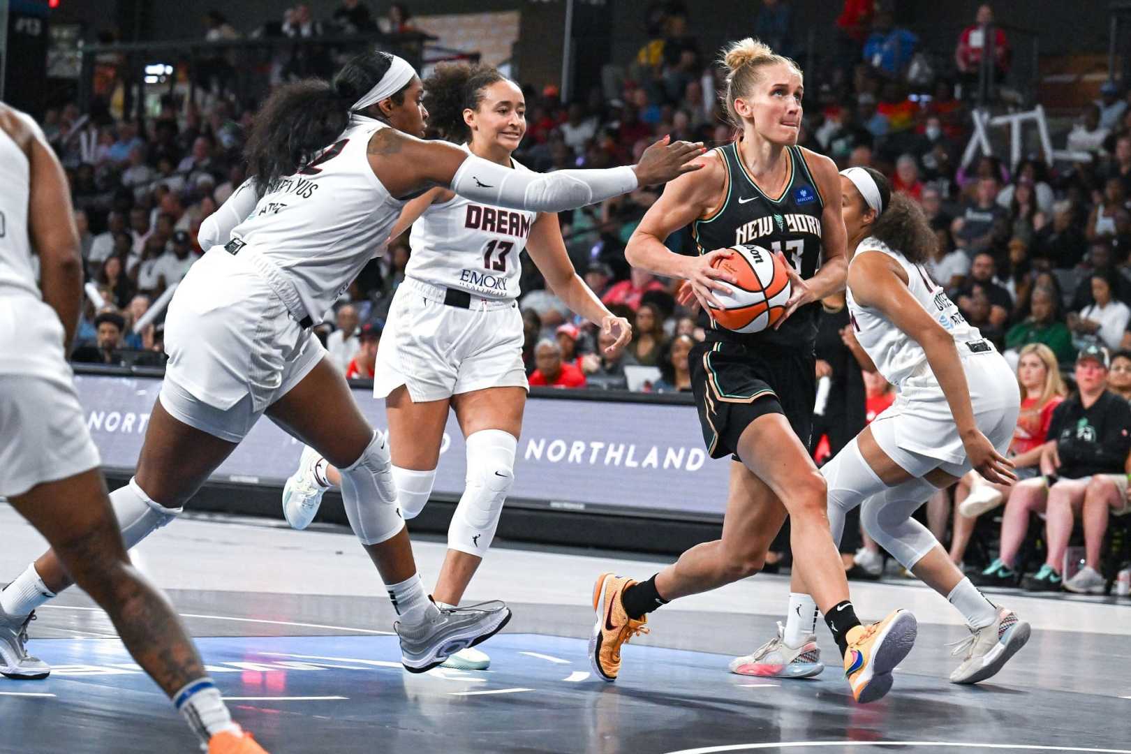 New York Liberty Vs Atlanta Dream Wnba 2023 Playoffs