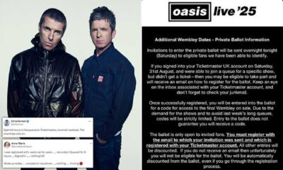 Oasis Concert Tickets