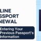 Online Passport Renewal Usa