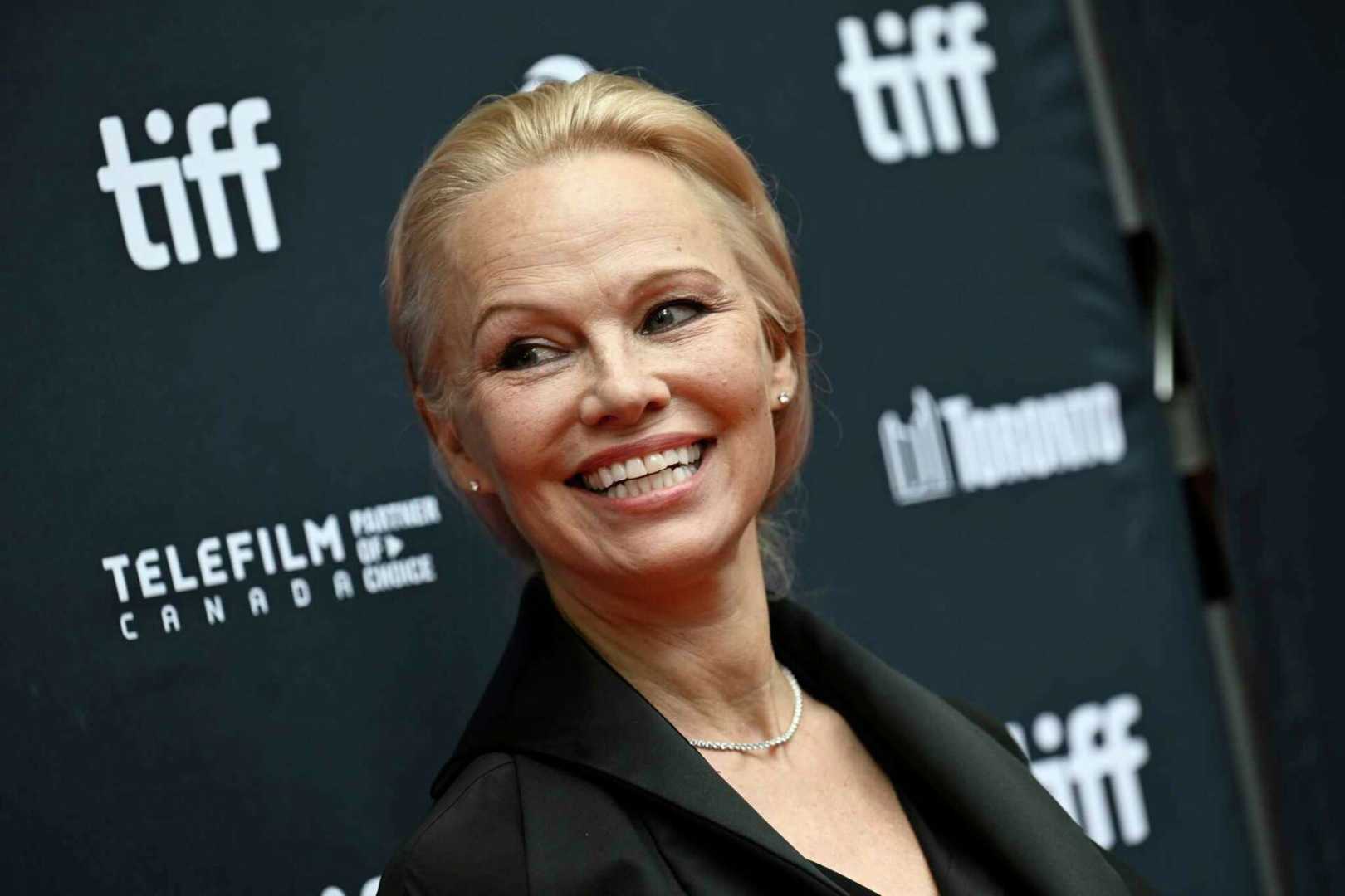 Pamela Anderson At Toronto Film Festival