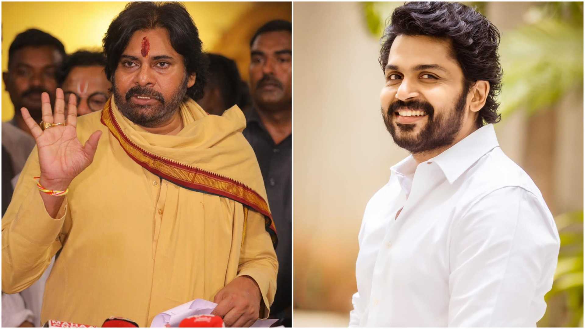 Pawan Kalyan Karthi Tirupati Laddu Controversy