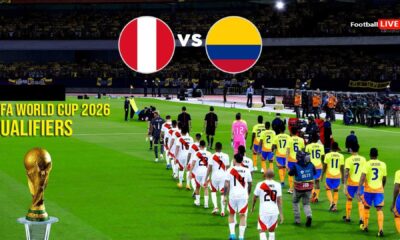 Peru Vs Colombia Football Match