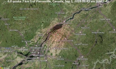 Pierreville Earthquake