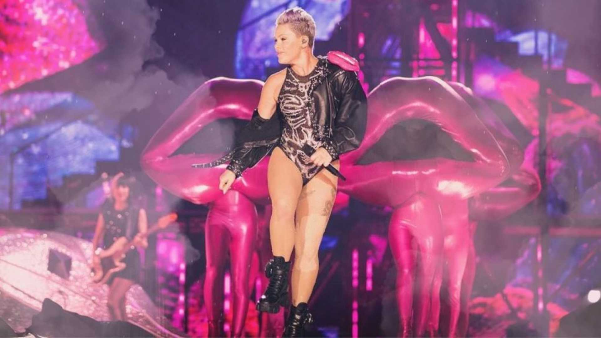 Pink Concert At Commonwealth Stadium