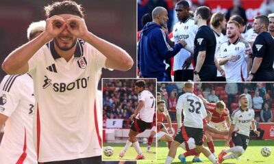 Raul Jimenez Penalty Fulham Nottingham Forest