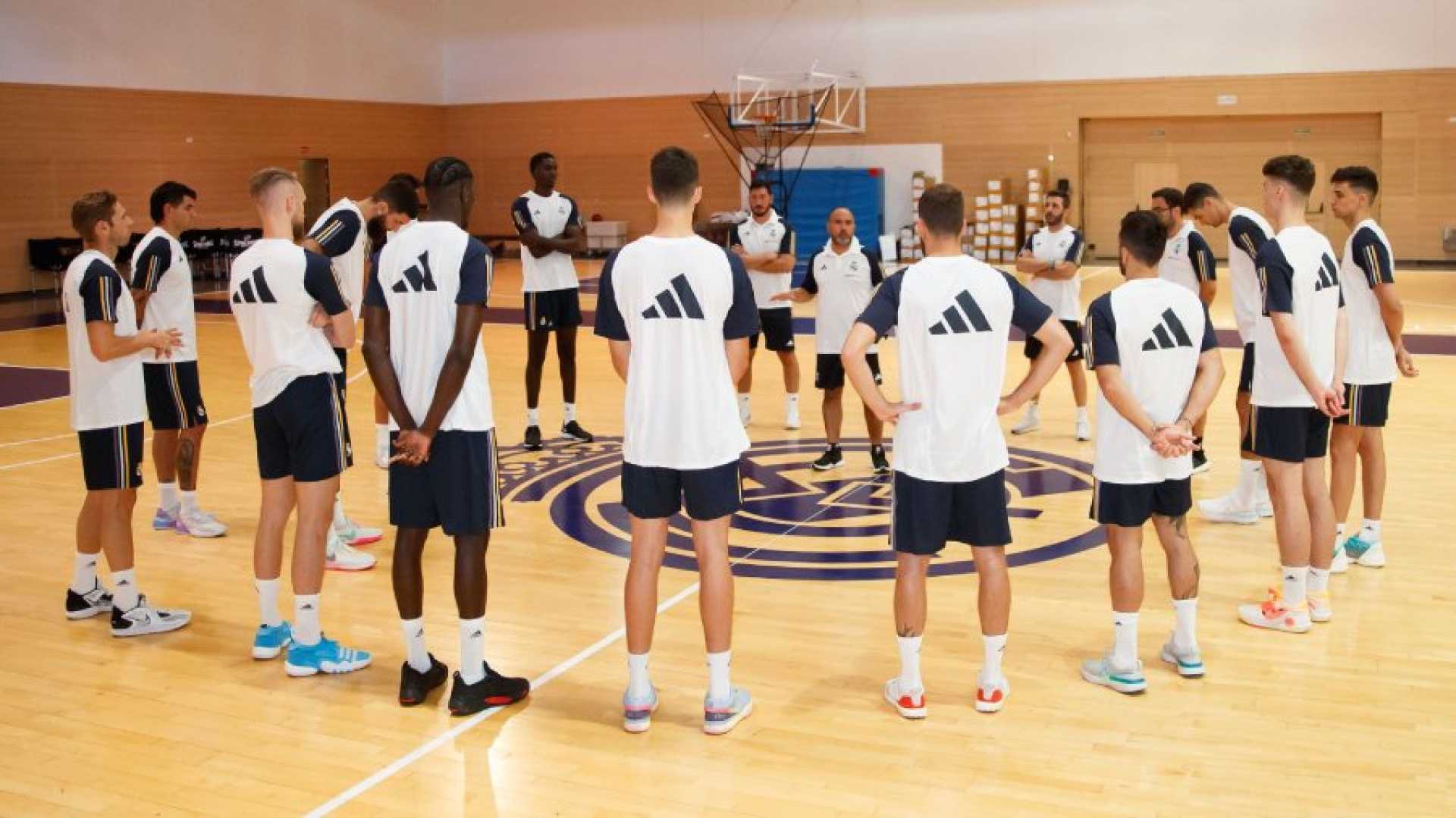 Real Madrid Basketball Pre Season Training