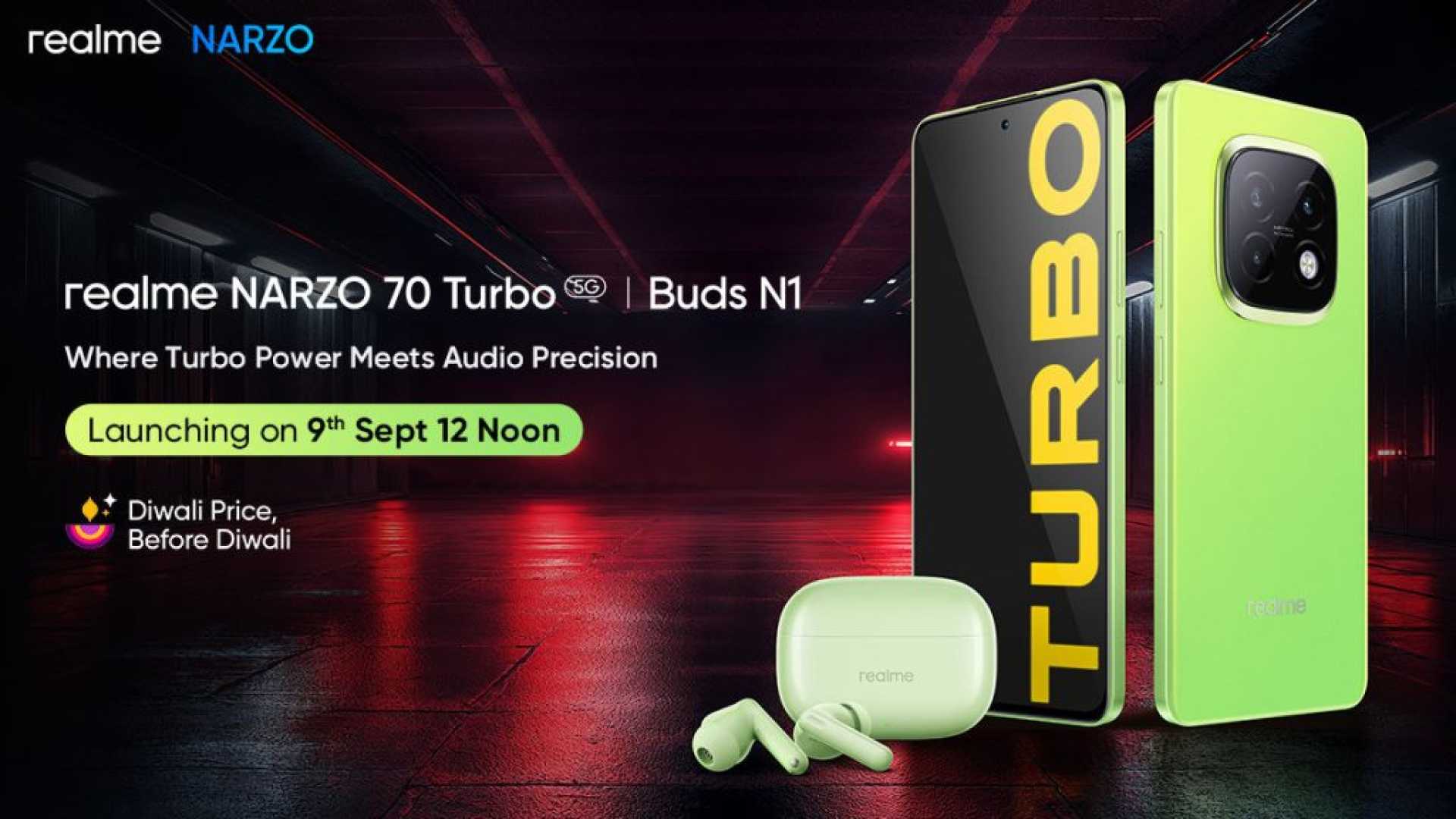 Realme Narzo 70 Turbo 5g Launch