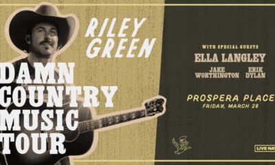 Riley Green Damn Country Music Tour