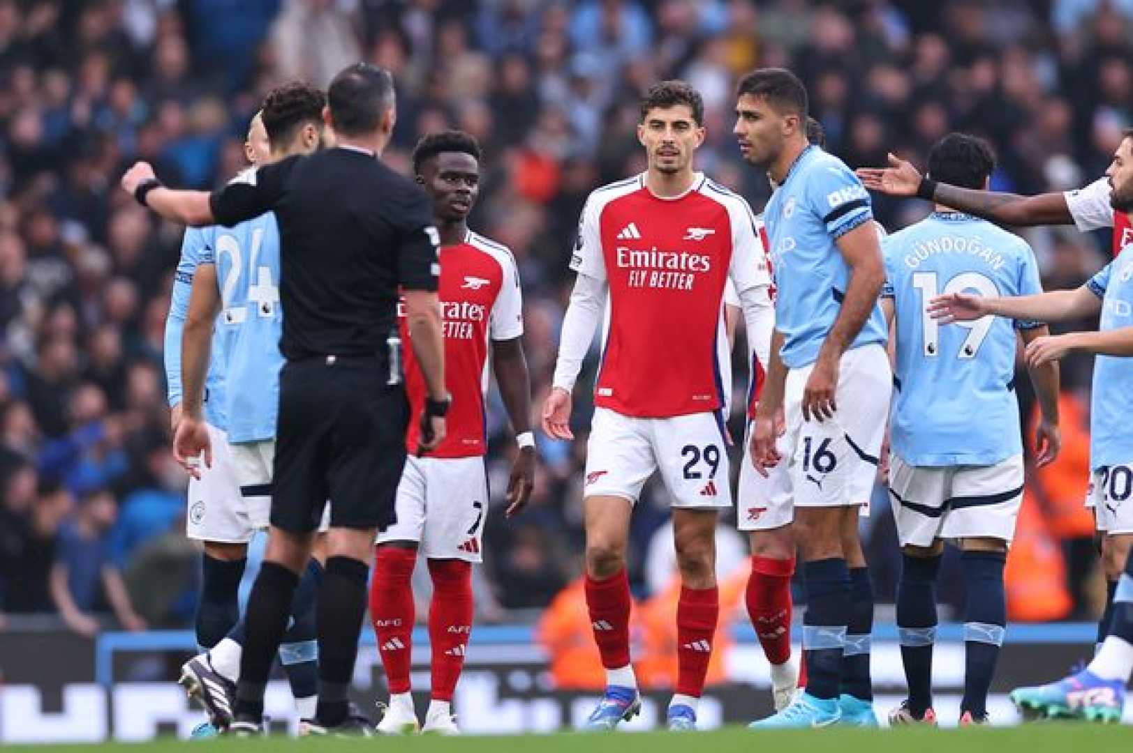 Rodri Injury Manchester City Arsenal Match