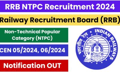 Rrb Ntpc Recruitment 2024