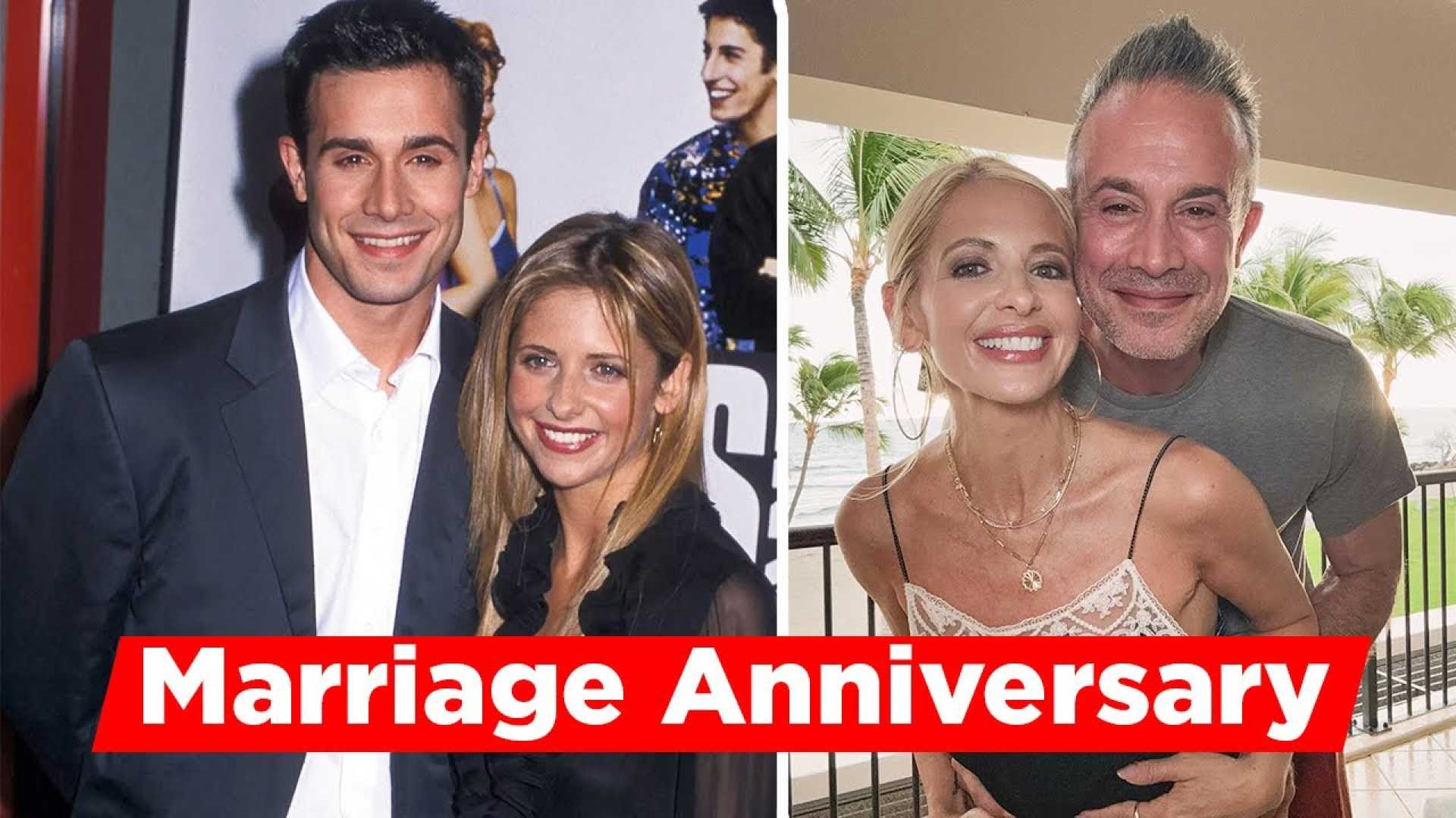 Sarah Michelle Gellar Freddie Prinze Jr. Anniversary