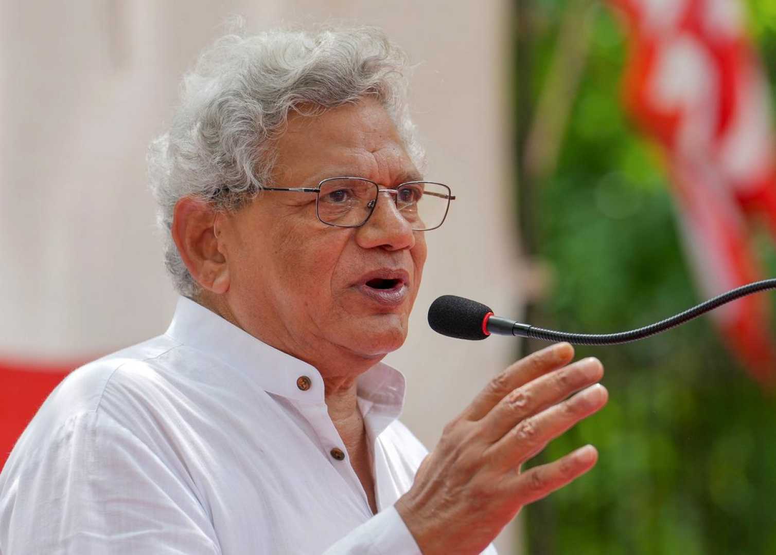 Sitaram Yechury Aiims Hospital