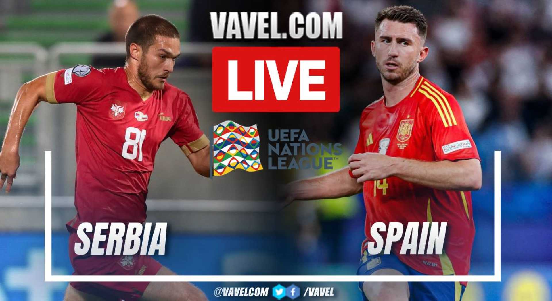 Spain Vs Serbia Uefa Nations League