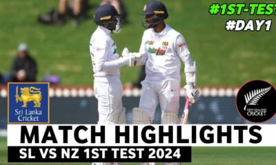 Sri Lanka Vs New Zealand Cricket 2024