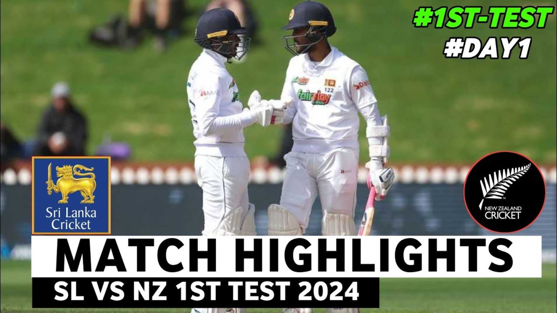 Sri Lanka Vs New Zealand Cricket 2024