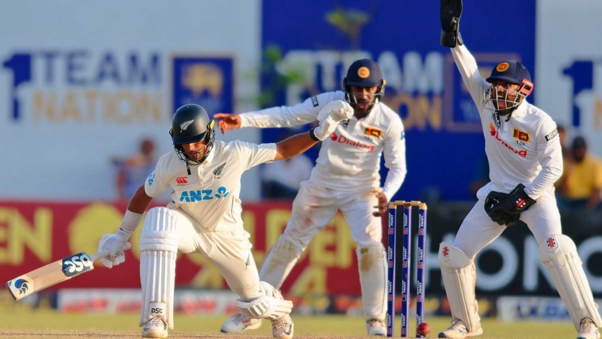 Sri Lanka Vs New Zealand Cricket Match Galle