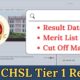 Ssc Chsl Result Announcement