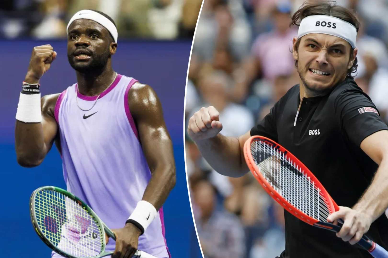 Taylor Fritz And Frances Tiafoe U.s. Open