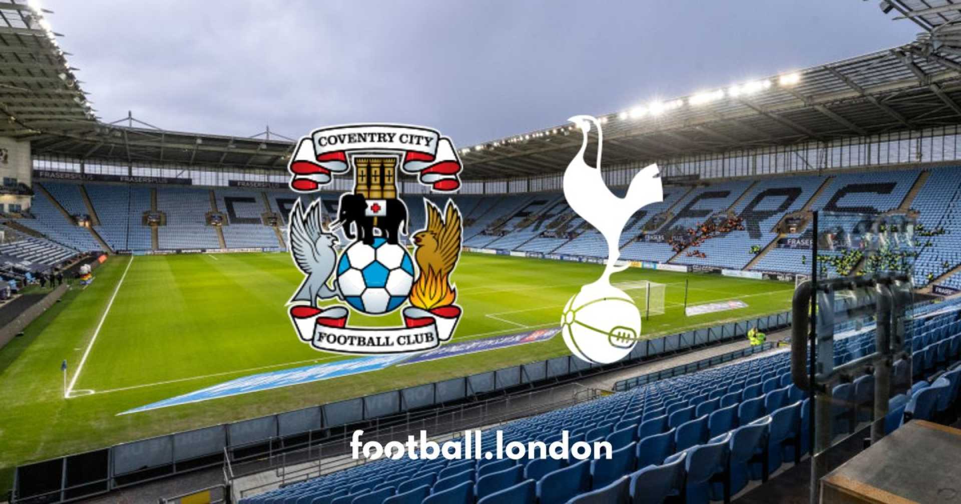 Tottenham Vs Coventry City Carabao Cup 2024