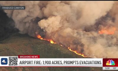 Trabuco Canyon Brush Fire