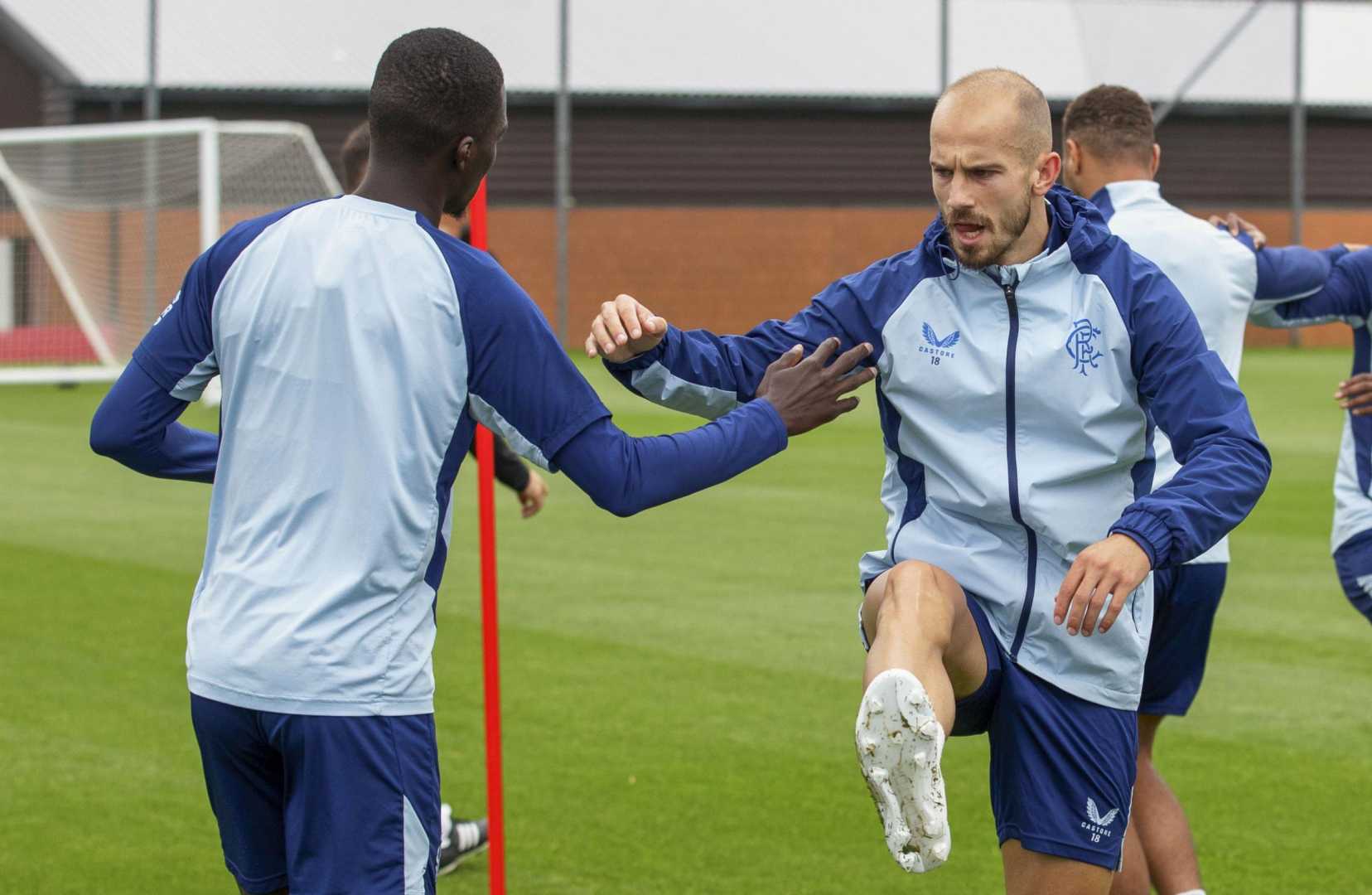 Vaclav Cerny Rangers Training