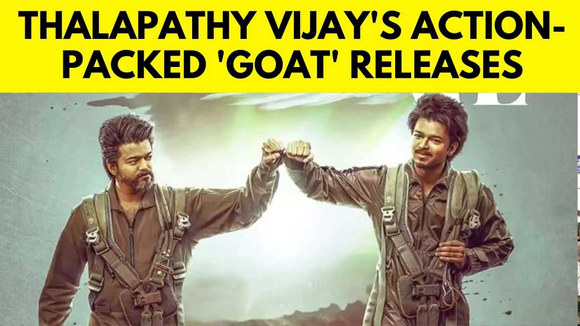 Vijay Goat Movie Premiere