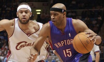 Vince Carter Toronto Raptors Jersey Retirement