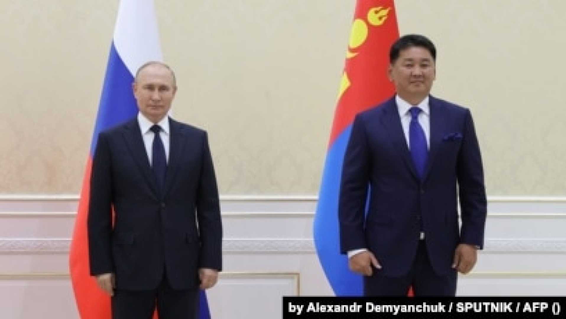 Vladimir Putin Mongolia Visit