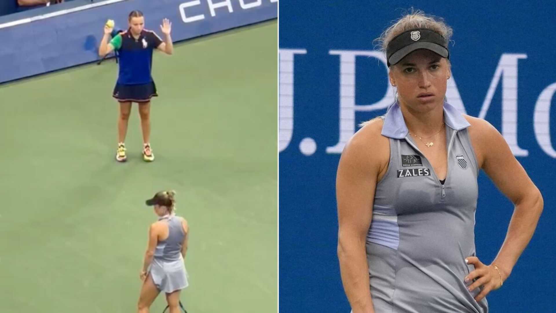 Yulia Putintseva Tennis Ball Girl Incident