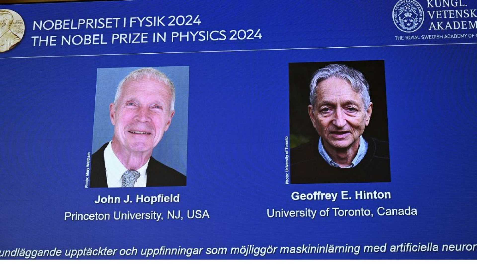 FULL LIST 2024 Nobel Prize Winners and Their Groundbreaking