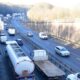 A500 Closure Traffic Jam