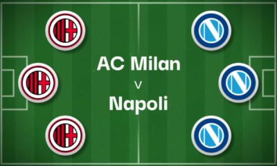 Ac Milan Vs Napoli Lineup