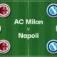 Ac Milan Vs Napoli Lineup