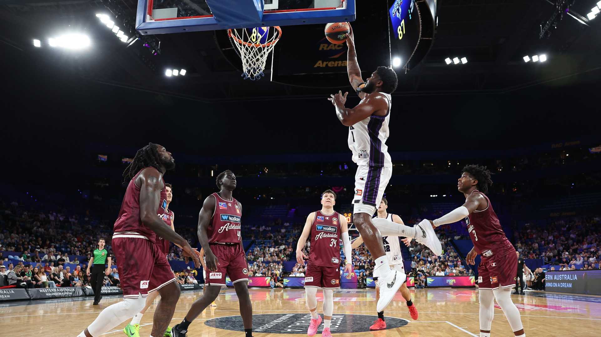 Adelaide 36ers Vs Sydney Kings Basketball