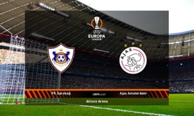 Ajax Amsterdam Vs Qarabag Fk Uefa Europa League Match