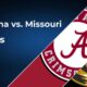 Alabama Vs Missouri Football Game October 26 2024