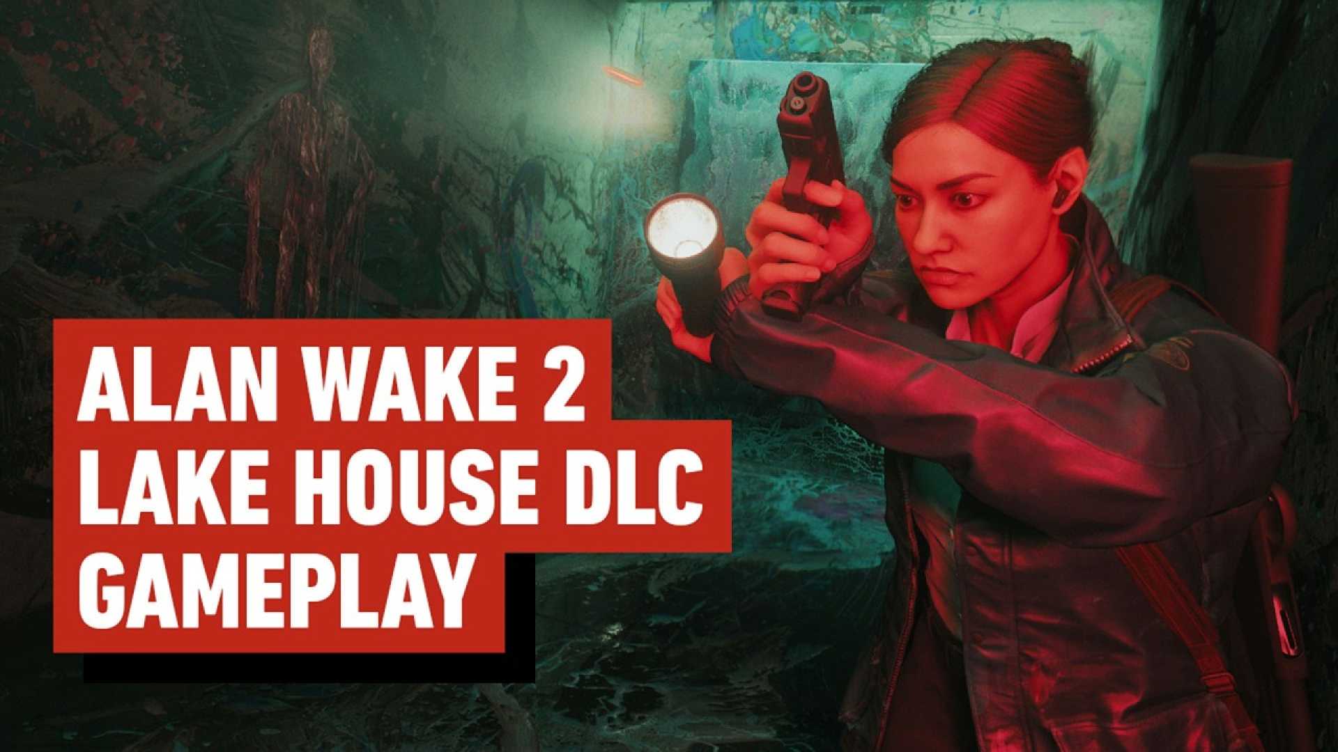 Alan Wake 2 The Lake House Dlc Gameplay