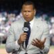 Alex Rodriguez In A Fox Sports Broadcast