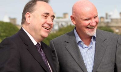 Alex Salmond Sir Tom Hunter