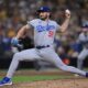 Alex Vesia Pitching For The Los Angeles Dodgers In Nlds Game 4