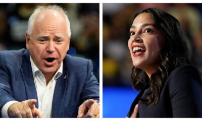 Alexandria Ocasio Cortez And Tim Walz Playing Video Games On Twitch