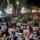 Al Husseini Mosque, Amman, Jordan Protest